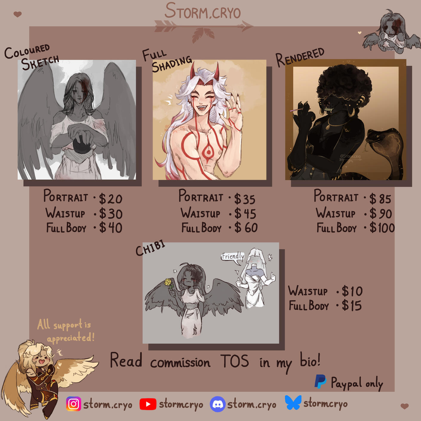 Commission Sheet